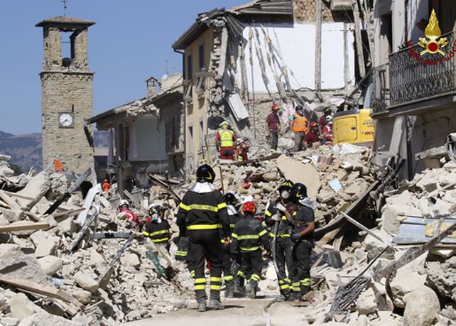 Amatrice. El pueblo del medioevo fue uno de los más castigados por el terremoto del 24 de agosto.&nbsp;