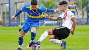 El superclásico de Reserva se disputó en el predio de Boca, en Ezeiza.&nbsp;