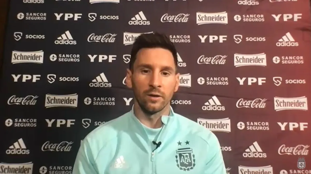 Messi: Llegó el momento de dar un golpe y ganar esta Copa América