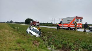 Dos custodios de Perotti sufrieron un accidente cerca de Santa Fe