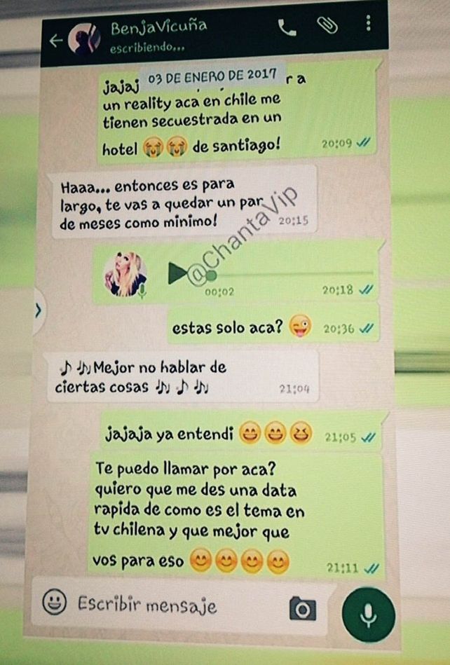 Escándalo y desmentida de Benjamín Vicuña por supuestos chats con una modelo