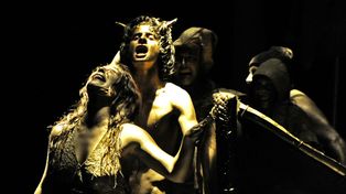 La obra Dionisos Aut sube a escena este jueves 19 de octubre en el Centro Cultural Parque de España.