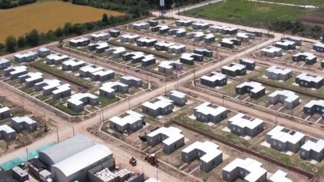 Licitan la pavimentación del barrio 500 viviendas de Paraná