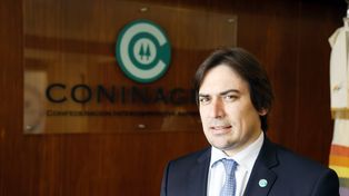 Lucas Magnano, presidente de Coninagro.