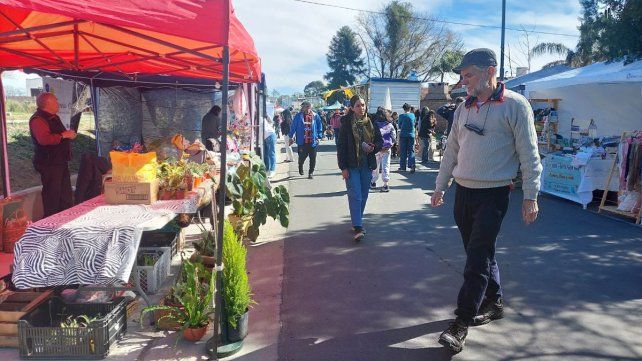 La feria se realizada dos veces al mes