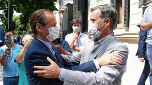 El gobernador Gustavo Bordet junto al intendente de Gualeguaychú, Martín Piaggio, destacó el plan de obra que posicionan a la provincia de cara al turismo que viene.