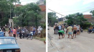 Ocurrió en el barrio Puerto Viejo de Paraná. Vecinos intentaron linchar al ladrón. la Policía lo detuvo. La mujer está internada&nbsp;