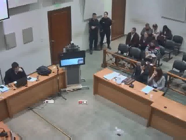 La videoconferencia para pedir volver a las cárceles de la provincia dejó un advertencia de Monchi Cantero hacia el juez. (Foto: captura de video)