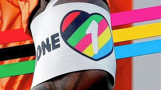 Capitanes de seleccionados europeos usarán en Qatar brazaletes por la diversidad&nbsp;