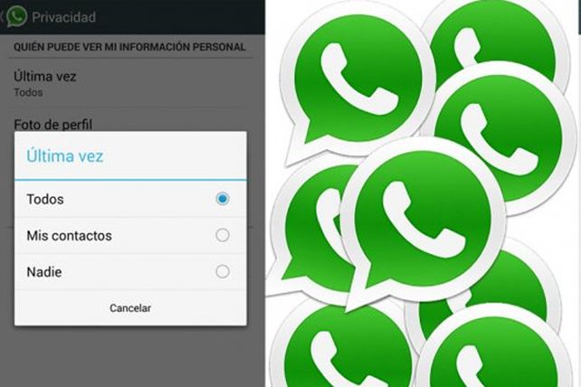 WhatsApp permite ocultar última hora de conexión