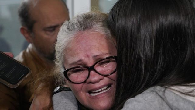 La madre de Carlos Orellano