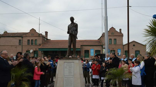 Celebran el 154 aniversario del nacimiento del creador de la marcha San Lorenzo, el uruguayo Cayetano Alberto Silva.