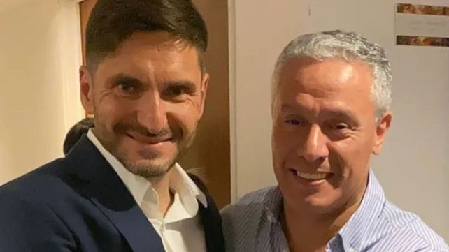 Maximiliano Pullaro junto a José Núñez
