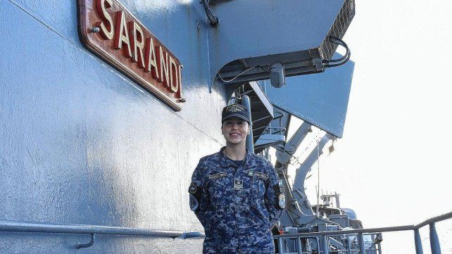 “Siento orgullo de pertenecer a la Armada Argentina”