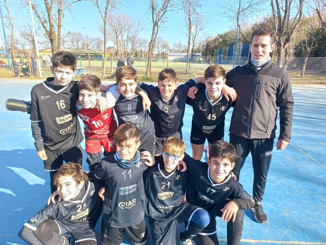 Los chicos de Echesortu. Las divisiones inferiores están realizando una gran temporada en la Rosarina.&nbsp; &nbsp;