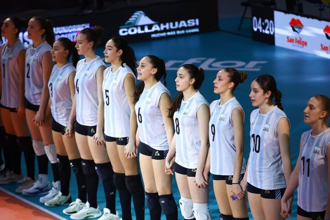 Vóley. Las Panteritas U17 finalizaron en el puesto 12 en el Mundial de Chile.