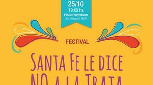 Con un festival, Santa Fe le dice No a la Trata de Personas
