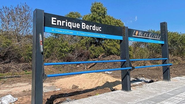 Desde el jueves operará el tren de Paraná a Enrique Berduc