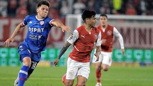 Roldán, el volante central que encontró Munúa en Unión