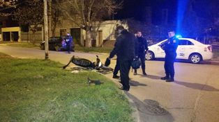 Un motociclista resultó herido en un accidente en Paraná
