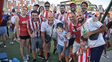Unión debuta ante Platense y el hincha le pone color a la previa en el Boulevard