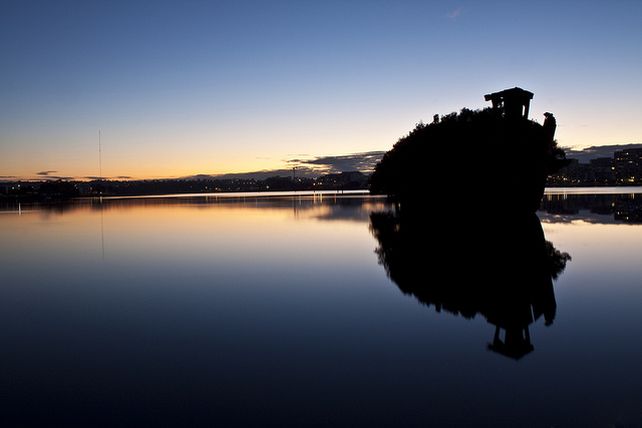 Bosque flotante en un buque de 102 años