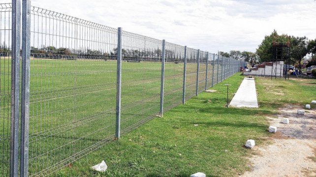 Colón mostró los avances en las obras del predio