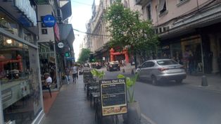 El paro se hizo sentir en Rosario, pero el centro mantuvo actividad comercial