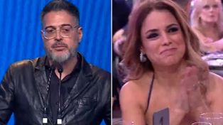 Rolando Barbano y Marina Calabró, protagonistas de uno de los momentos más comentados de la noche.