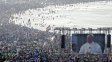 JMJ en Río de Janeiro. El padre Faes recordó la multitudinaria misa del Papa en la playa de Copacabana.