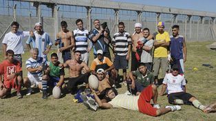 Tres jueces fomentan el rugby en penal de Marcos Paz