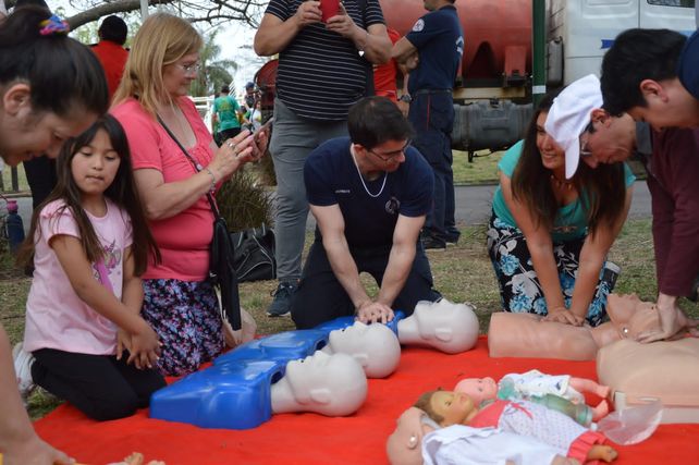Día de las Enfermedades Raras: Bomberos organizan una jornada de integración y discapacidad