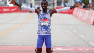 Kelvin Kiptum era uno de los grandes candidatos a quedarse con la medalla de oro en París 2024.