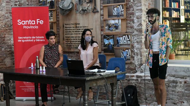 Realizaron el taller Masculinidades y confusión en Rosario y Santa Fe