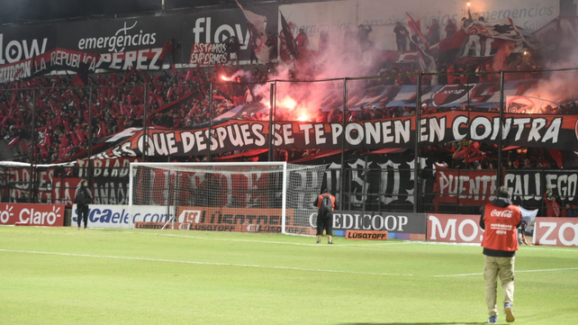 La hinchada de Newells viajó este año a la cancha de Platense para el debut en la Copa Argentina. Ahora