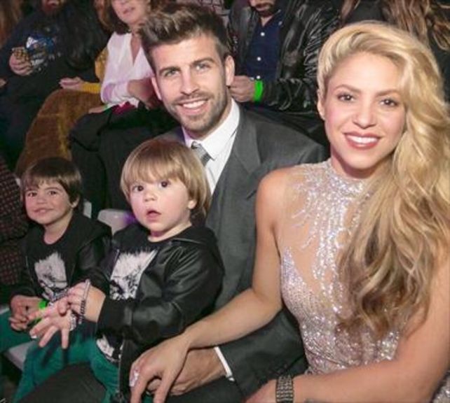 Shakira y su familia