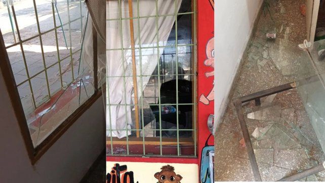 Las Flores II: abrieron su comercio el jueves y ya los vandalizaron e intentaron robarles dos veces