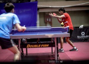 Agustín Asmu se prepara para hacer historia en el tenis de mesa