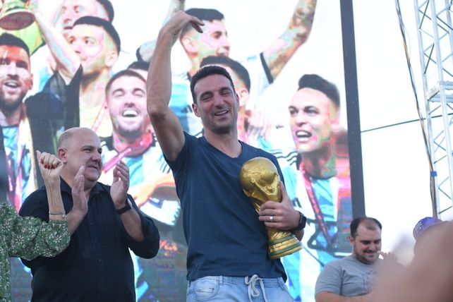La emoción de Lionel Scaloni en Pujato: Creí que ya había llorado todo, pero me queda