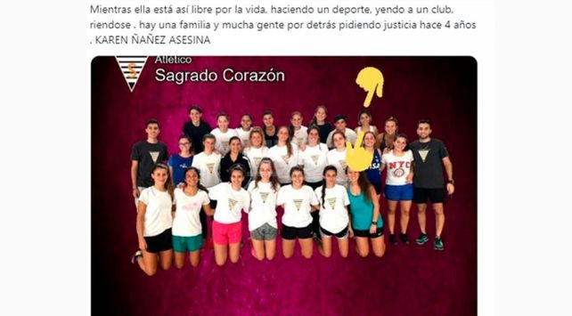 Karen Ñañez// Facebook.