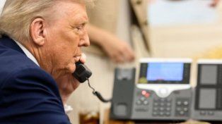 El presidente de Estados Unidos Donald Trump se comunicó con Delcy Rodríguez