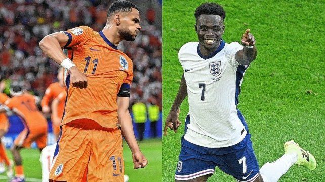 Países Bajos e Inglaterra van en busca de un lugar en la final de la Eurocopa.
