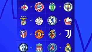 Se sortearon los octavos de final de la Champions League.
