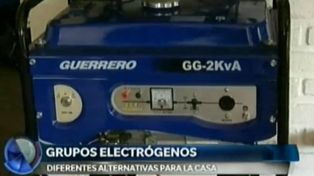 Ola de calor: alta demanda de grupos electrógenos por falta de energía