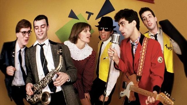 Los Twist hacia 1983. De izquierda a derecha: Pipo Cipolatti