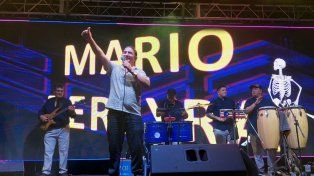 Mario Pereyra en la Fiesta de la Playa de Paraná