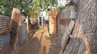 La vivienda donde encontraron a la mujer fallecida.