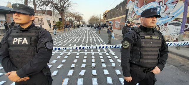 Golpe al narcotráfico: incautaron 1.500 kilos de cocaína en Empalme Graneros