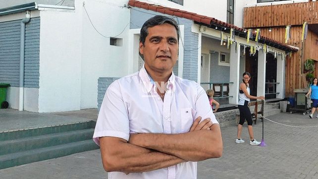 Fabio Cremón es el presidente del Club Náutico Azopardo entidad que organiza la tradicional Travesía.