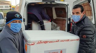 Rreparten a las provincias más de cinco millones de vacunas.